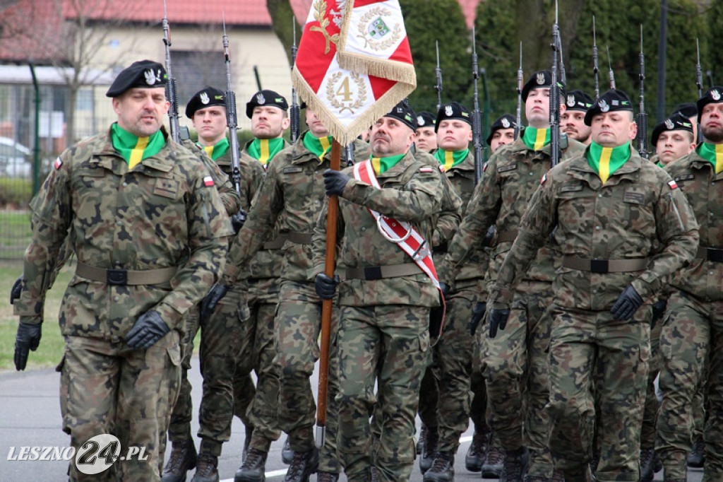 Przysięga wojskowa w Lesznie, marzec 2026
