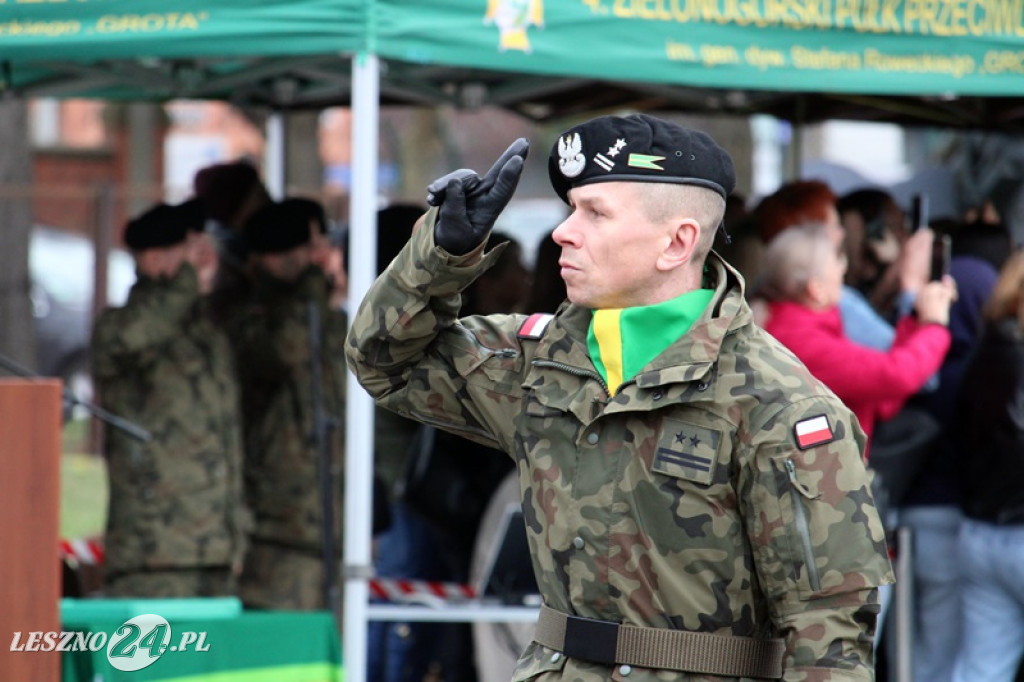 Przysięga wojskowa w Lesznie, marzec 2026