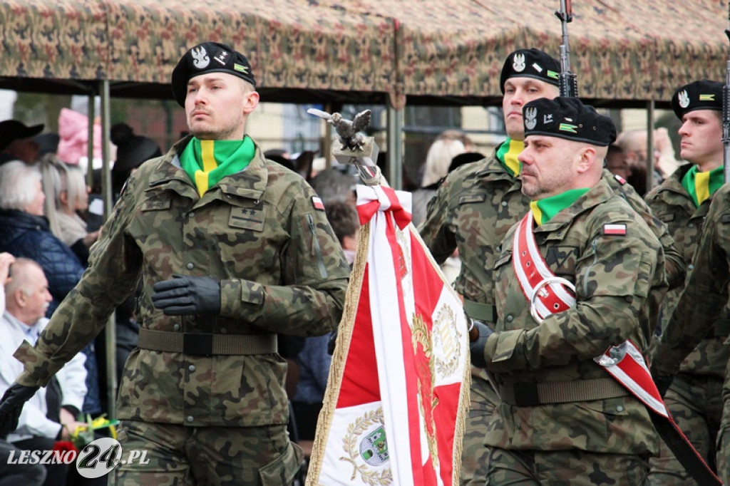 Przysięga wojskowa w Lesznie, marzec 2026
