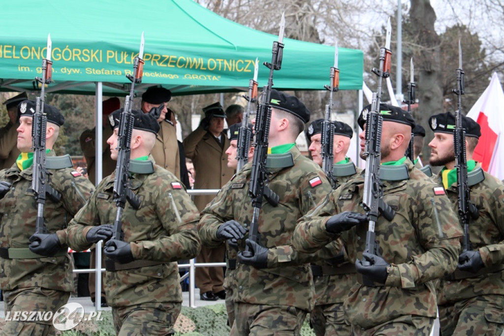 Przysięga wojskowa w Lesznie, marzec 2026
