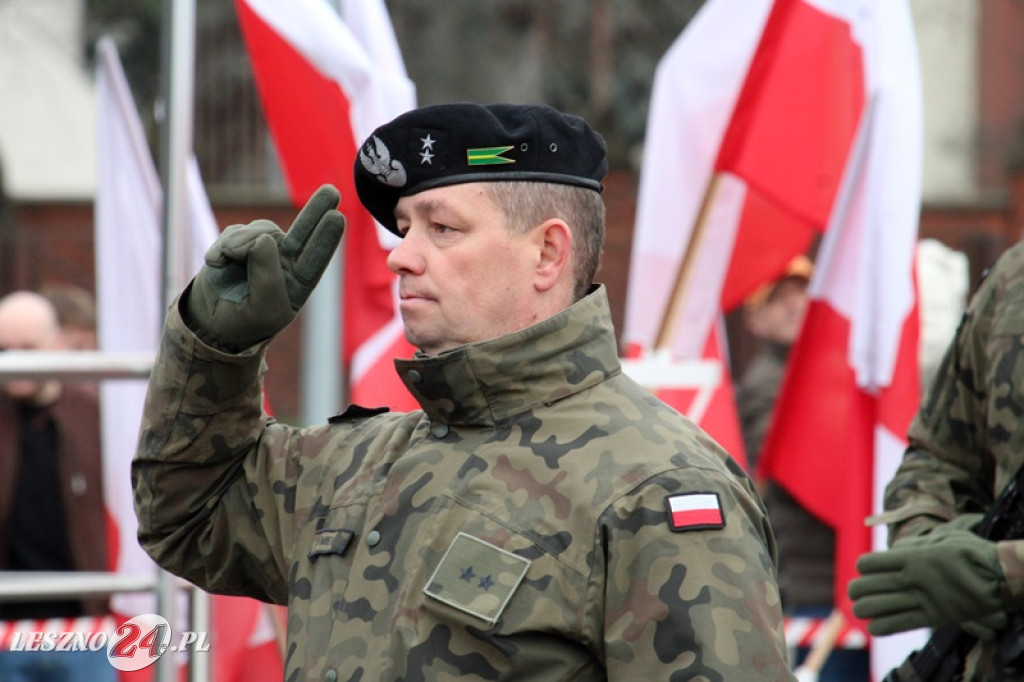 Przysięga wojskowa w Lesznie, marzec 2026