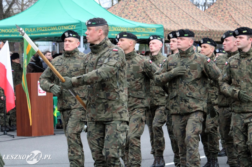 Przysięga wojskowa w Lesznie, marzec 2026