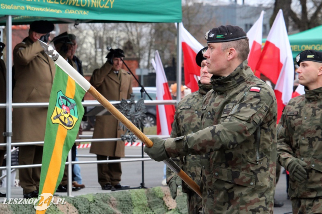 Przysięga wojskowa w Lesznie, marzec 2026