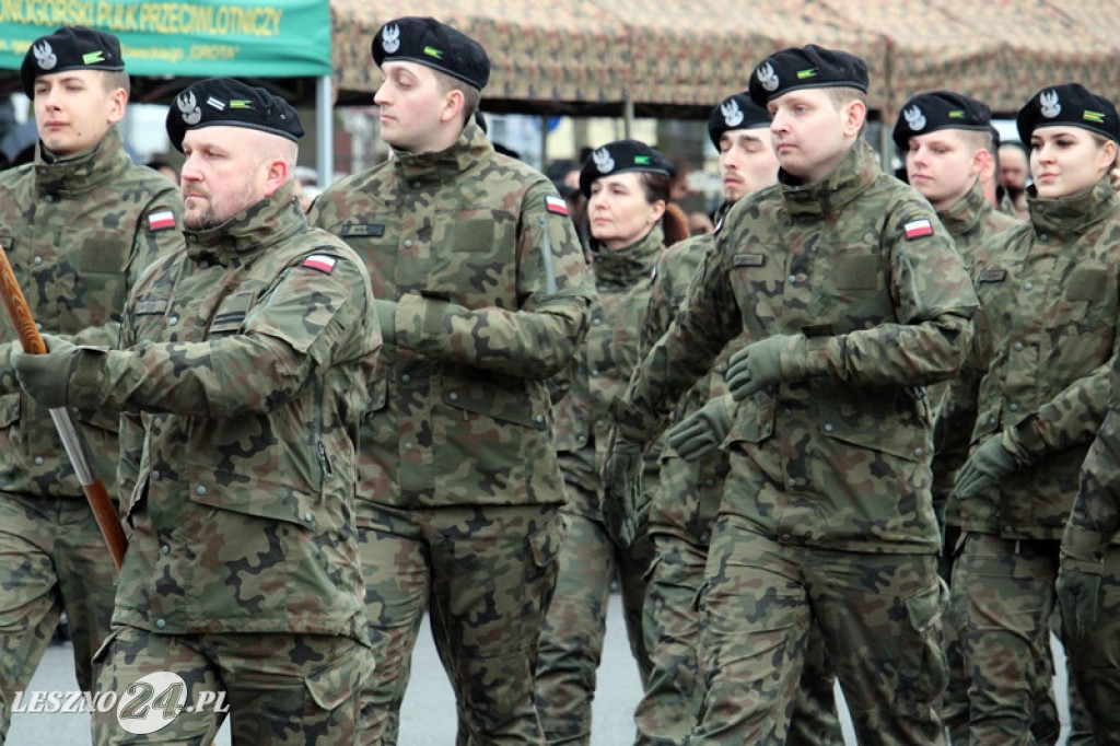Przysięga wojskowa w Lesznie, marzec 2026