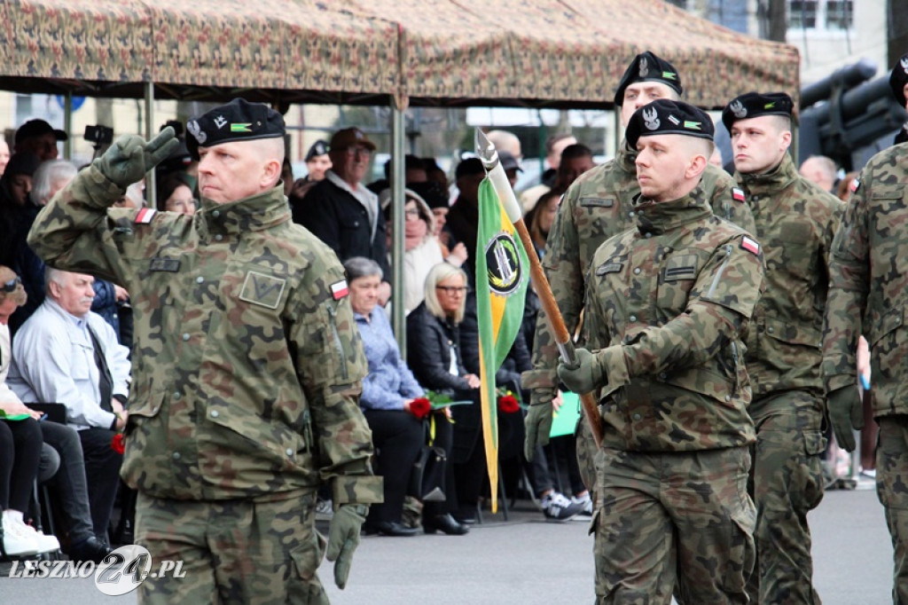 Przysięga wojskowa w Lesznie, marzec 2026