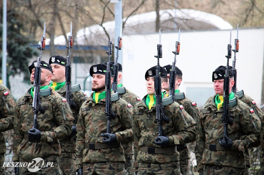 Przysięga wojskowa w Lesznie, marzec 2026