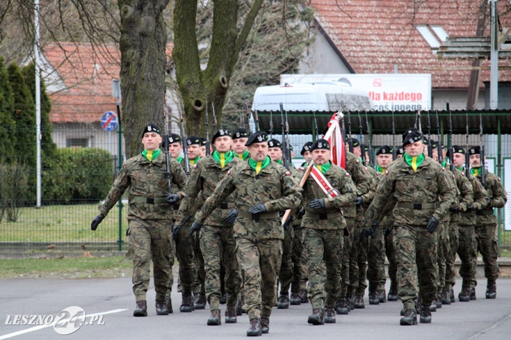 Przysięga wojskowa w Lesznie, marzec 2026