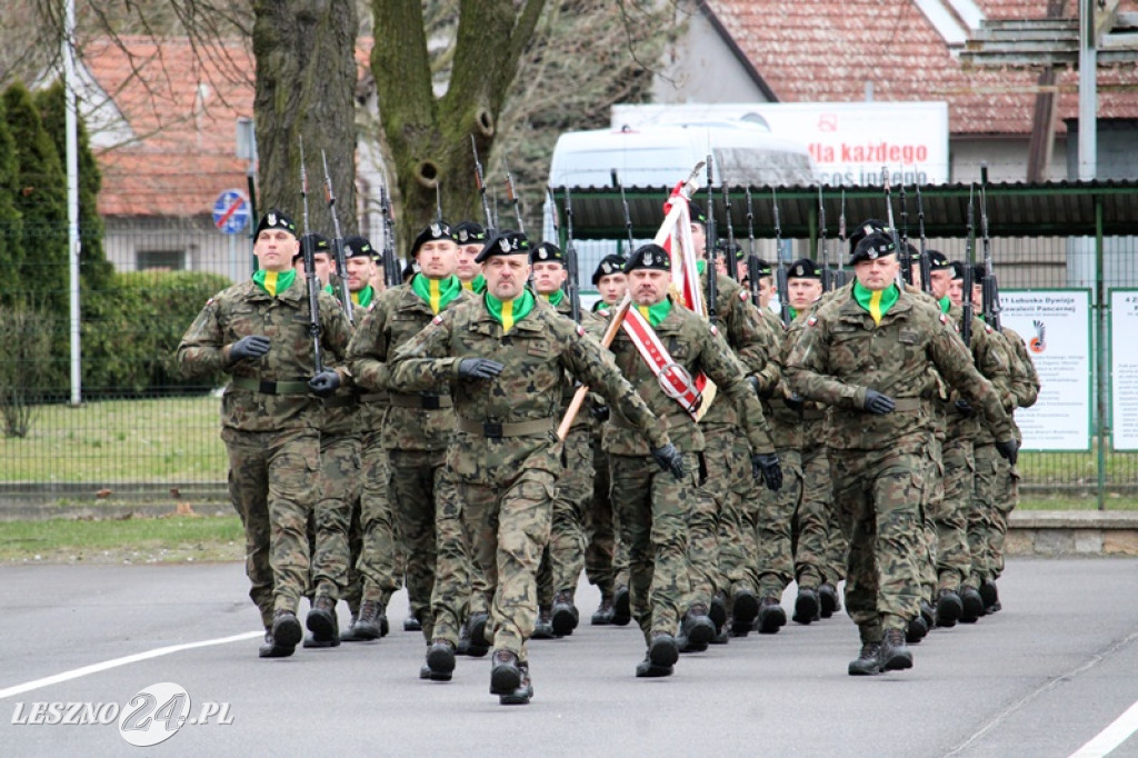 Przysięga wojskowa w Lesznie, marzec 2026