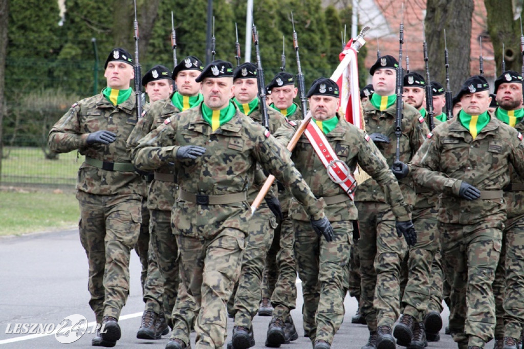Przysięga wojskowa w Lesznie, marzec 2026