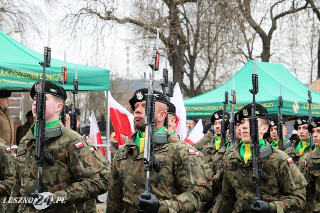 Przysięga wojskowa w Lesznie, marzec 2026