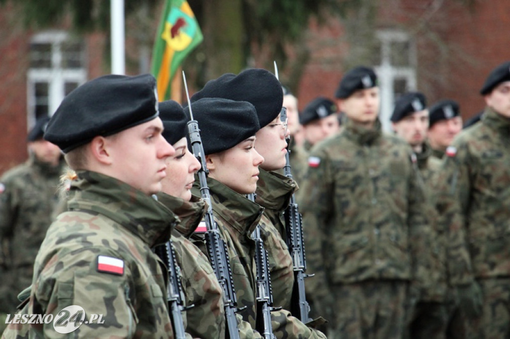 Przysięga wojskowa w Lesznie, marzec 2026