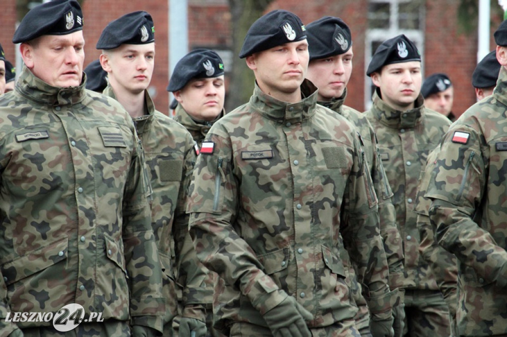 Przysięga wojskowa w Lesznie, marzec 2026