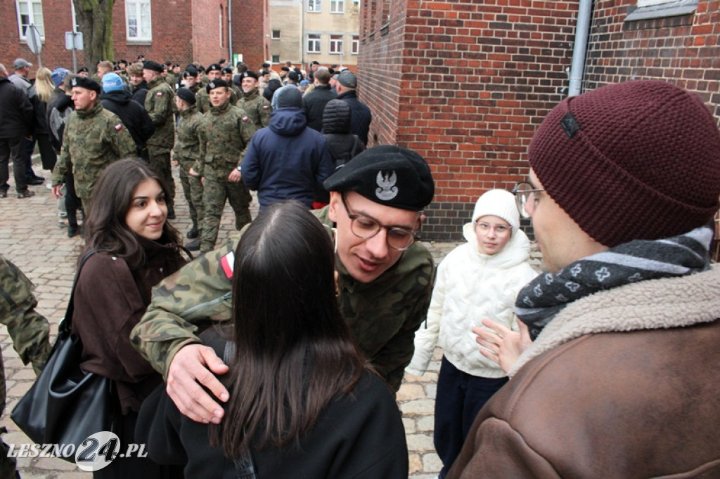 Przysięga wojskowa w Lesznie, marzec 2026