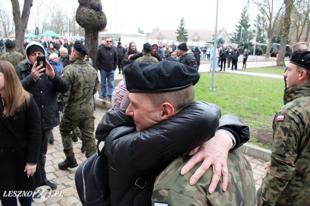 Przysięga wojskowa w Lesznie, marzec 2026