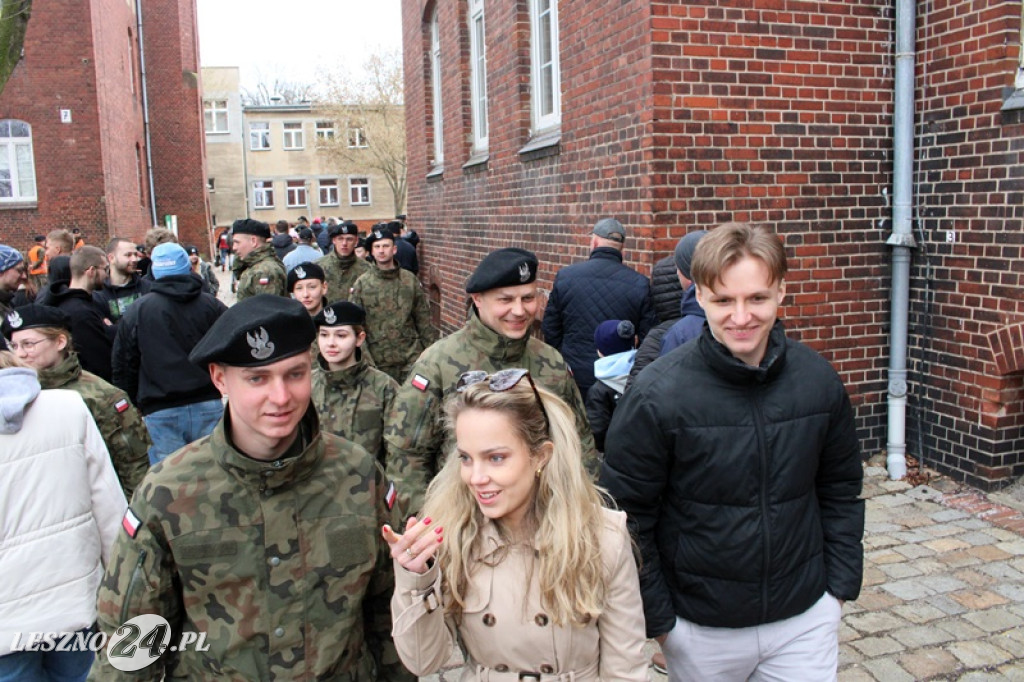 Przysięga wojskowa w Lesznie, marzec 2026