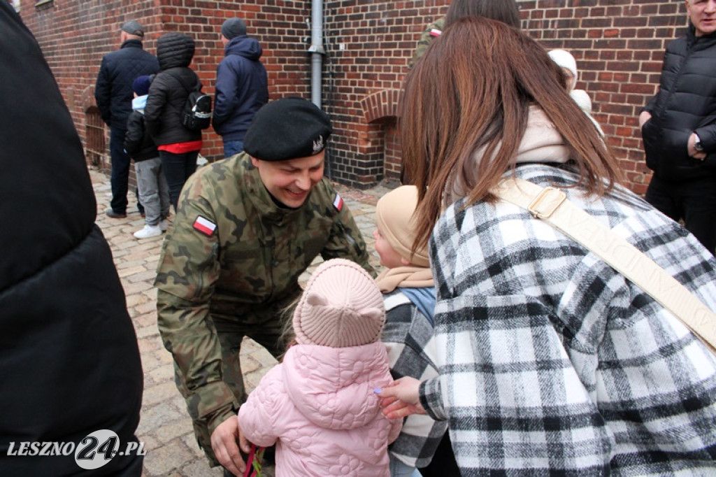 Przysięga wojskowa w Lesznie, marzec 2026