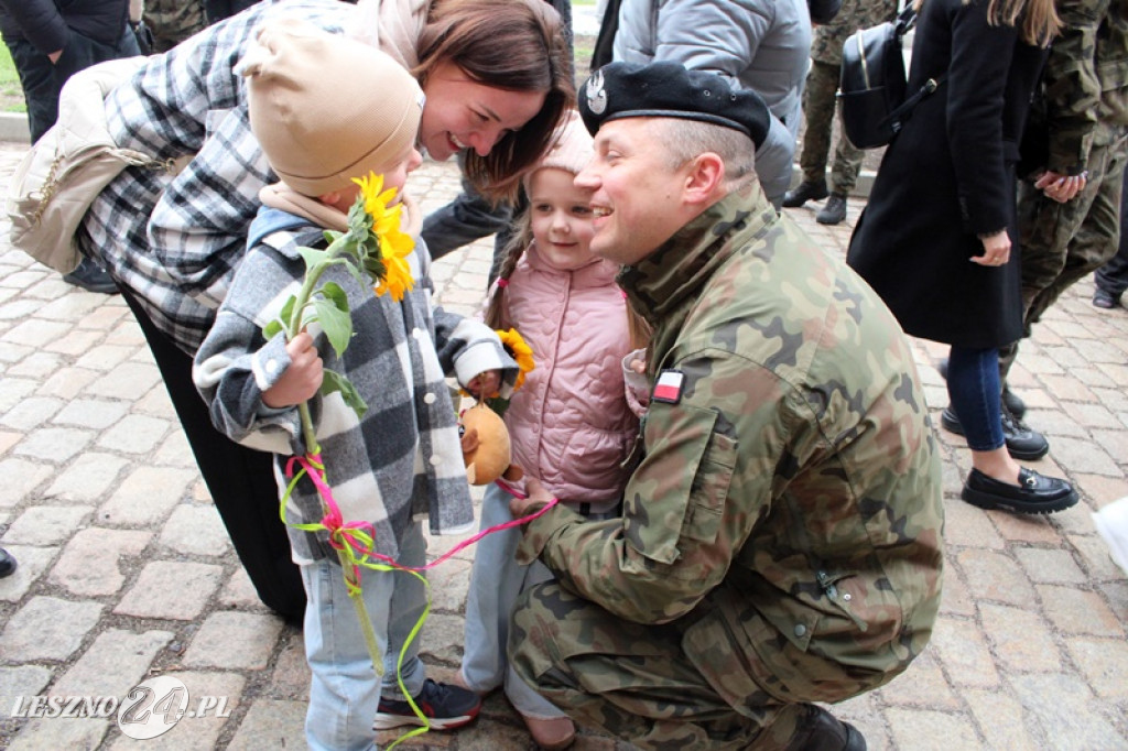 Przysięga wojskowa w Lesznie, marzec 2026