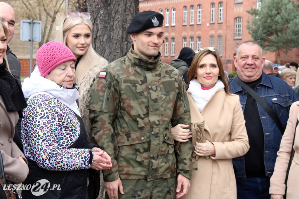 Przysięga wojskowa w Lesznie, marzec 2026