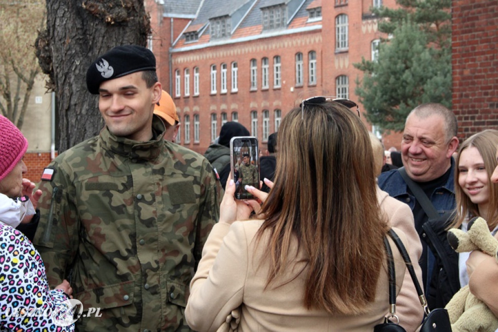 Przysięga wojskowa w Lesznie, marzec 2026
