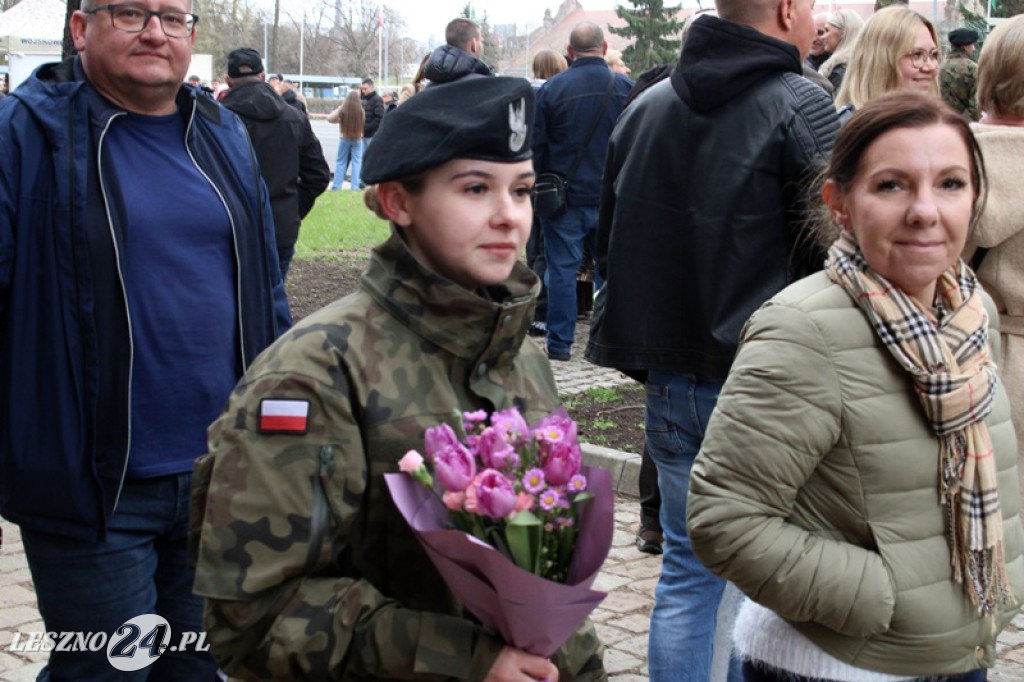 Przysięga wojskowa w Lesznie, marzec 2026