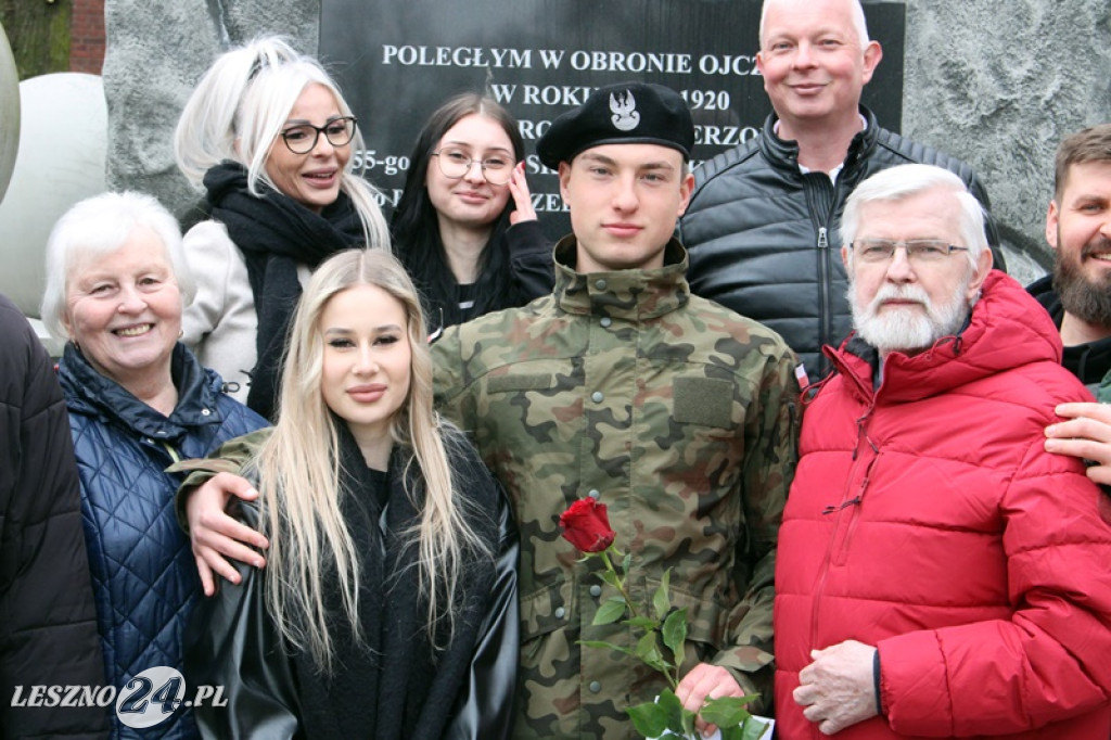 Przysięga wojskowa w Lesznie, marzec 2026