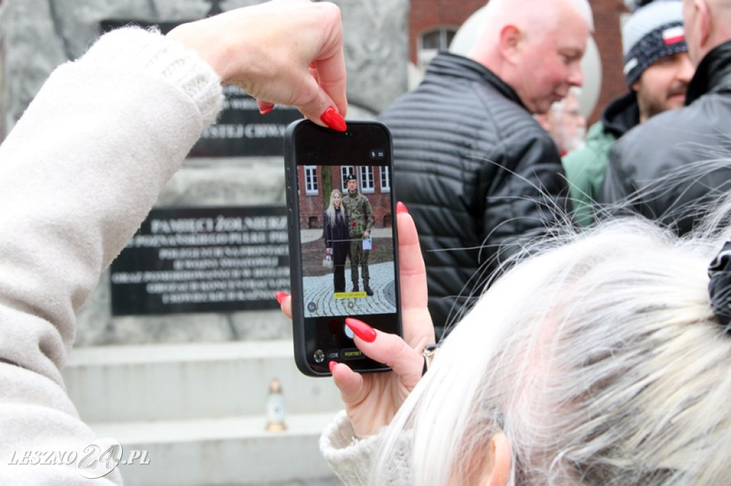 Przysięga wojskowa w Lesznie, marzec 2026