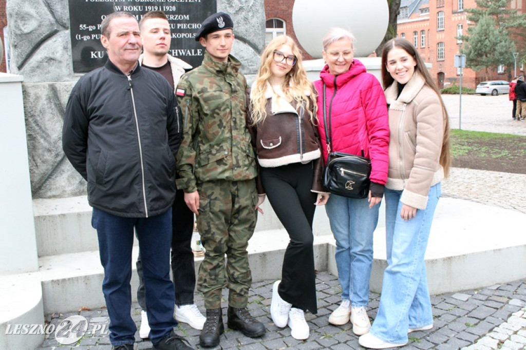 Przysięga wojskowa w Lesznie, marzec 2026