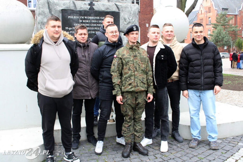 Przysięga wojskowa w Lesznie, marzec 2026