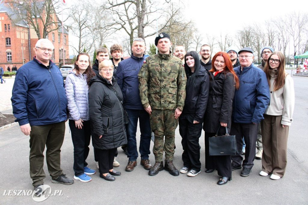 Przysięga wojskowa w Lesznie, marzec 2026