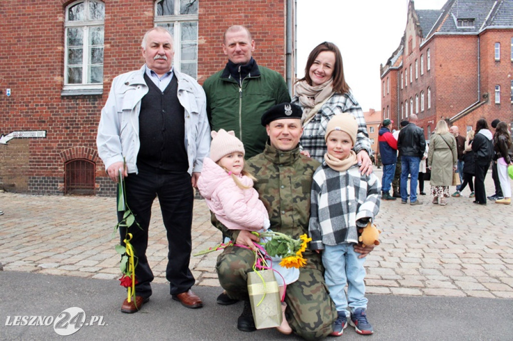 Przysięga wojskowa w Lesznie, marzec 2026