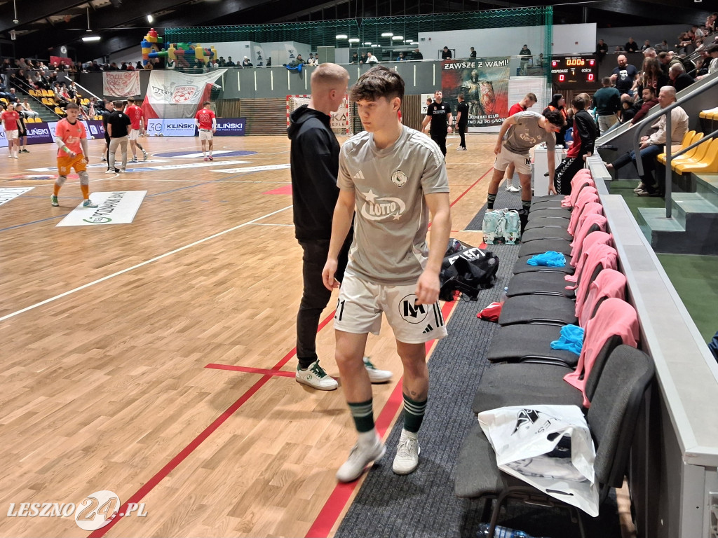 Futsalowcy GI Malepszy Leszno grali z Legią Warszawa