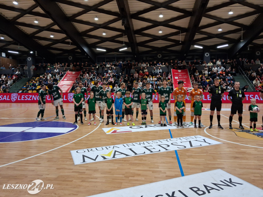 Futsalowcy GI Malepszy Leszno grali z Legią Warszawa