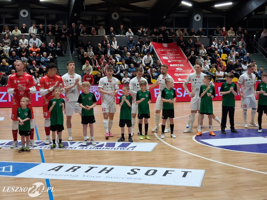 Futsalowcy GI Malepszy Leszno grali z Legią Warszawa