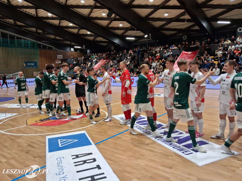Futsalowcy GI Malepszy Leszno grali z Legią Warszawa