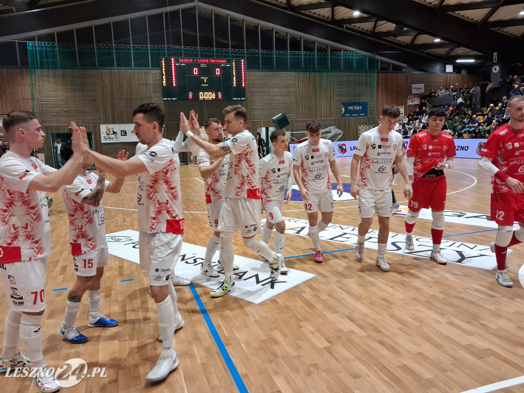 Futsalowcy GI Malepszy Leszno grali z Legią Warszawa