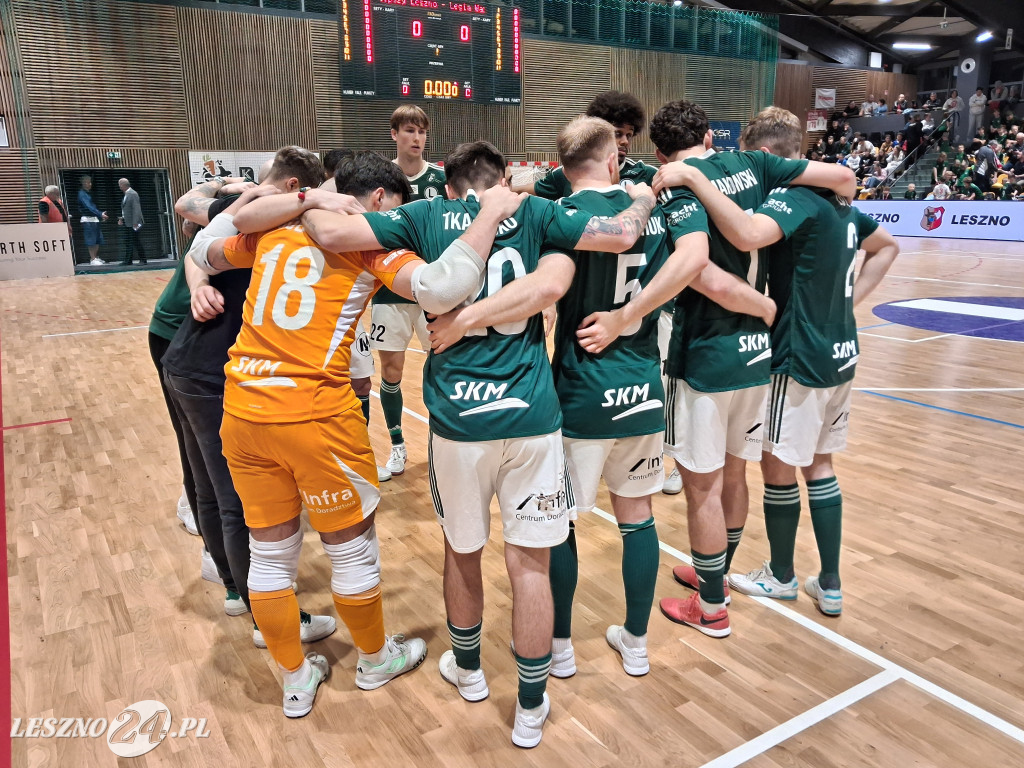 Futsalowcy GI Malepszy Leszno grali z Legią Warszawa