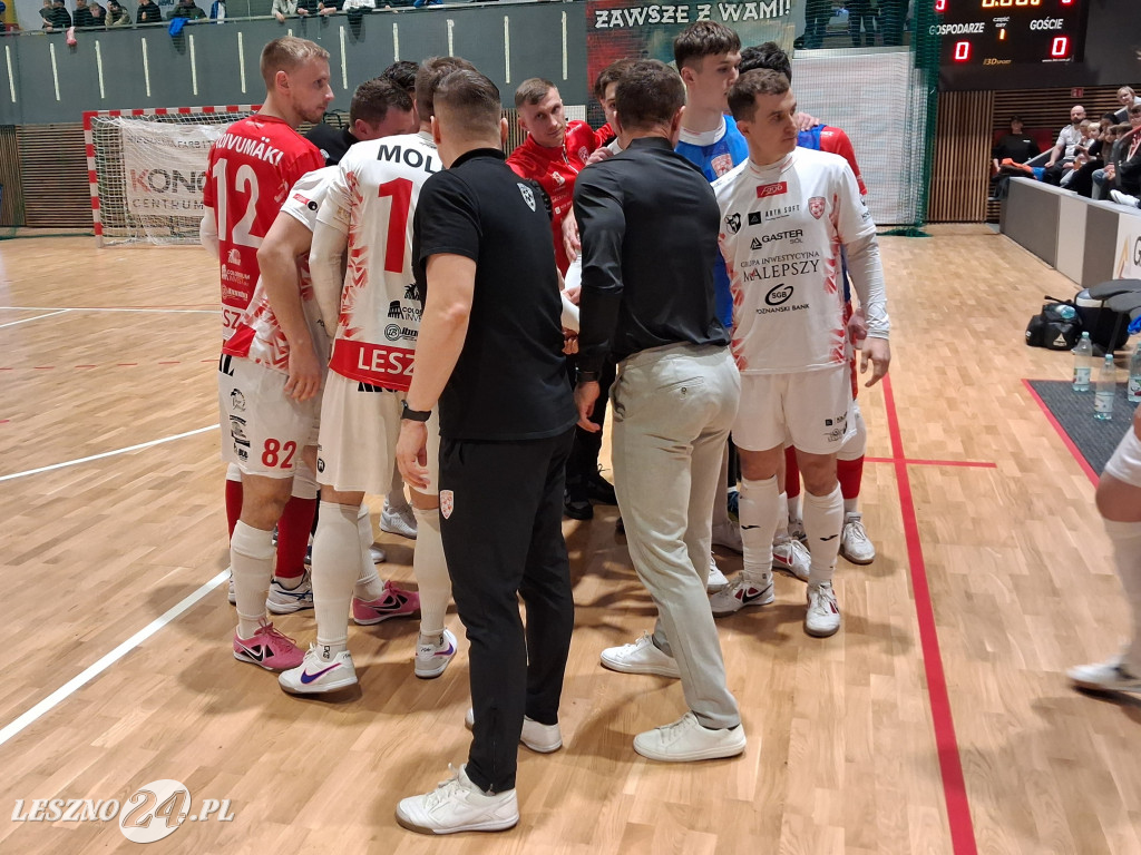 Futsalowcy GI Malepszy Leszno grali z Legią Warszawa