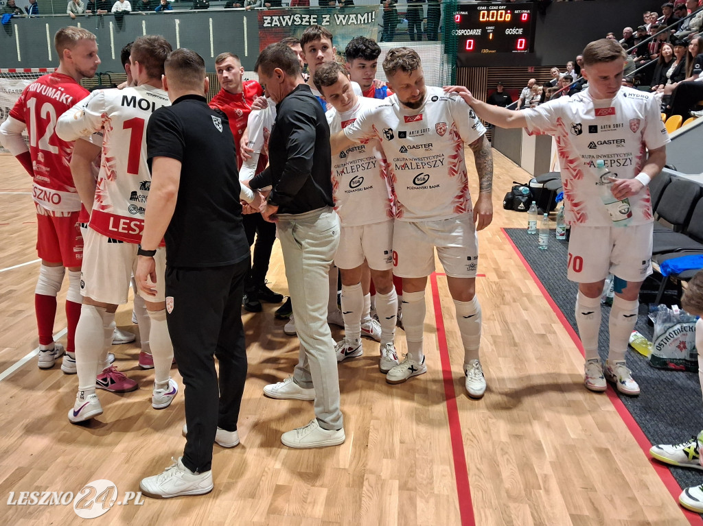 Futsalowcy GI Malepszy Leszno grali z Legią Warszawa