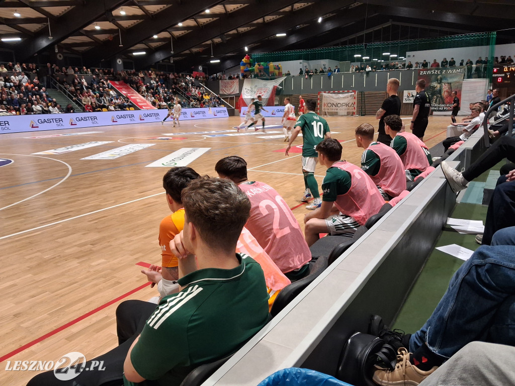 Futsalowcy GI Malepszy Leszno grali z Legią Warszawa