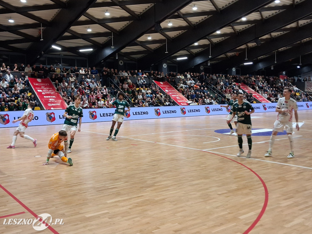 Futsalowcy GI Malepszy Leszno grali z Legią Warszawa