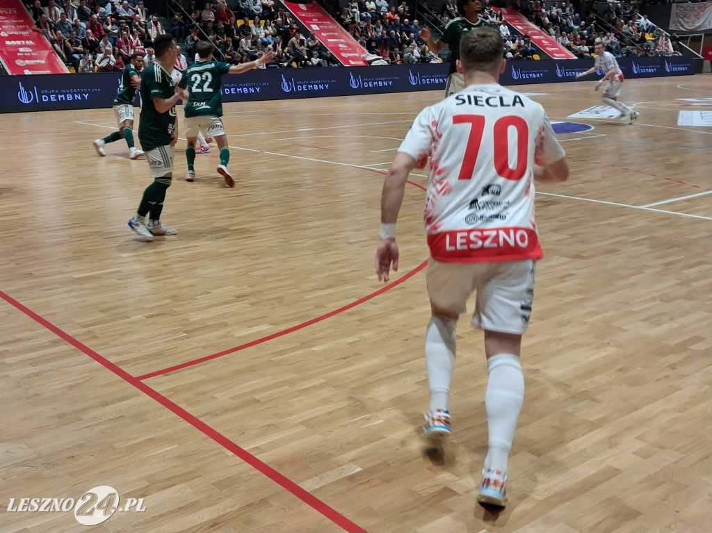 Futsalowcy GI Malepszy Leszno grali z Legią Warszawa