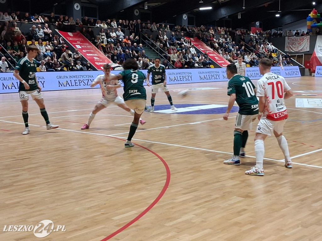 Futsalowcy GI Malepszy Leszno grali z Legią Warszawa