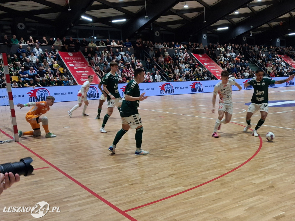 Futsalowcy GI Malepszy Leszno grali z Legią Warszawa