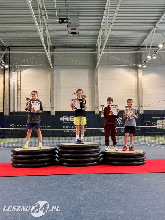 Tenisowe Talenciaki na kortach Akwawit