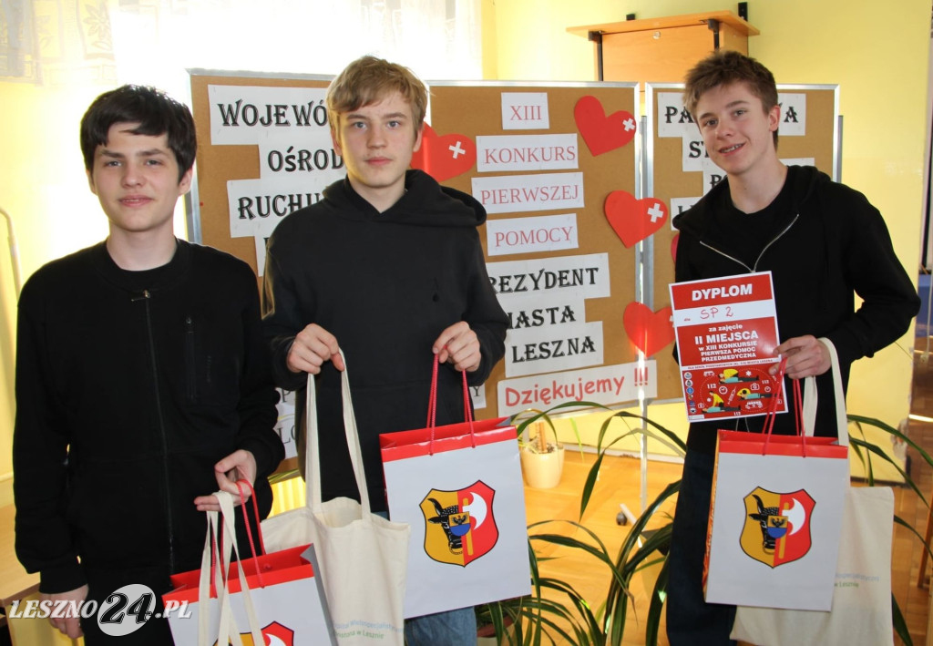 XIII Konkurs Pierwszej Pomocy w SP nr 2 w Lesznie