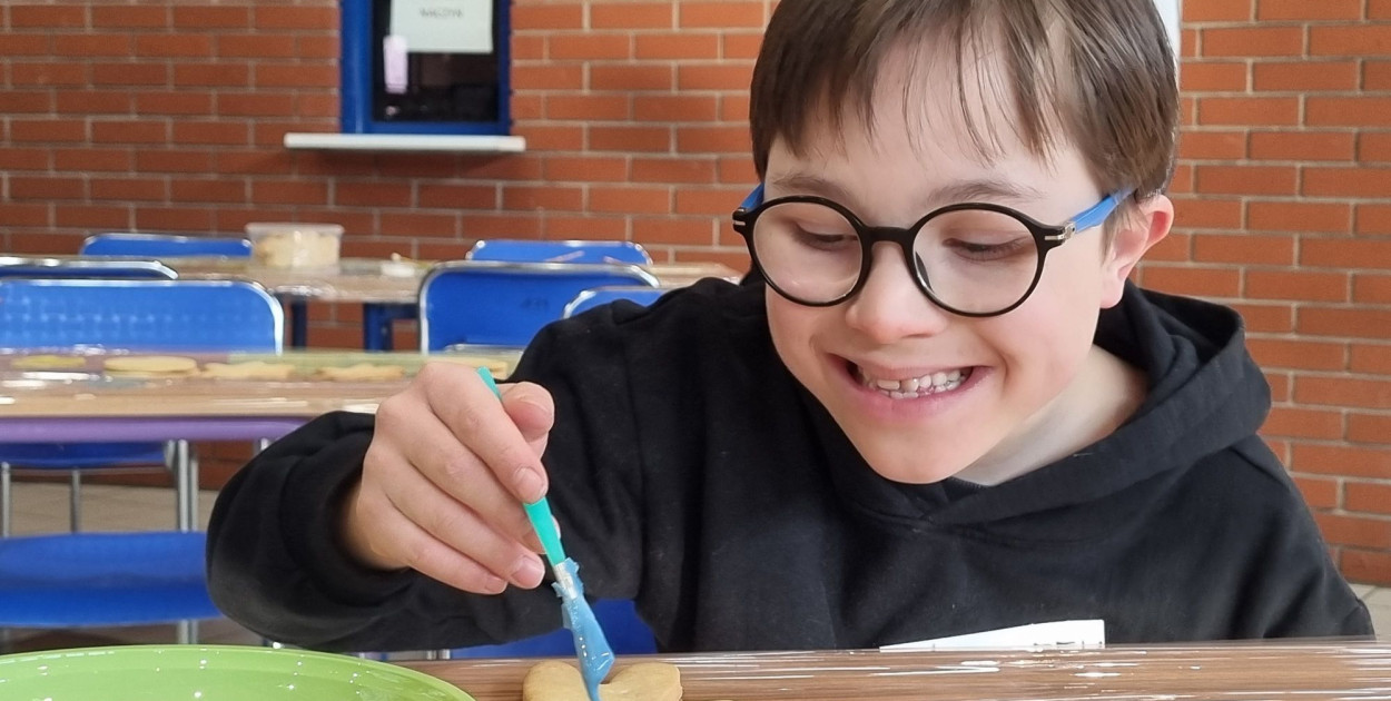 Spotkanie z Zajączkiem Stowarzyszenia Dzieciom Niepełnosprawnym