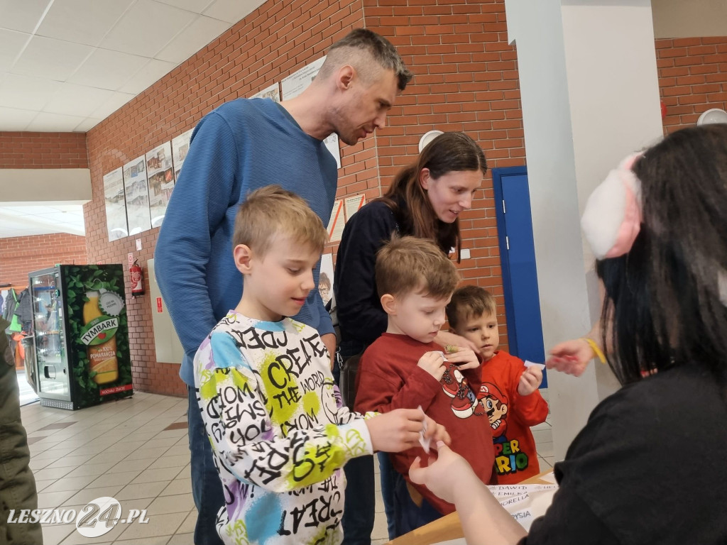 Spotkanie z Zajączkiem Stowarzyszenia Dzieciom Niepełnosprawnym