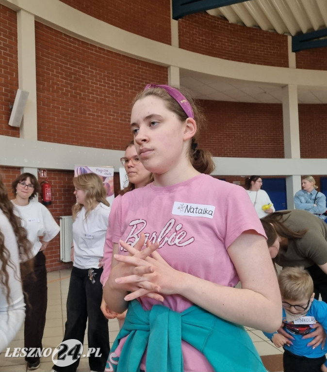 Spotkanie z Zajączkiem Stowarzyszenia Dzieciom Niepełnosprawnym