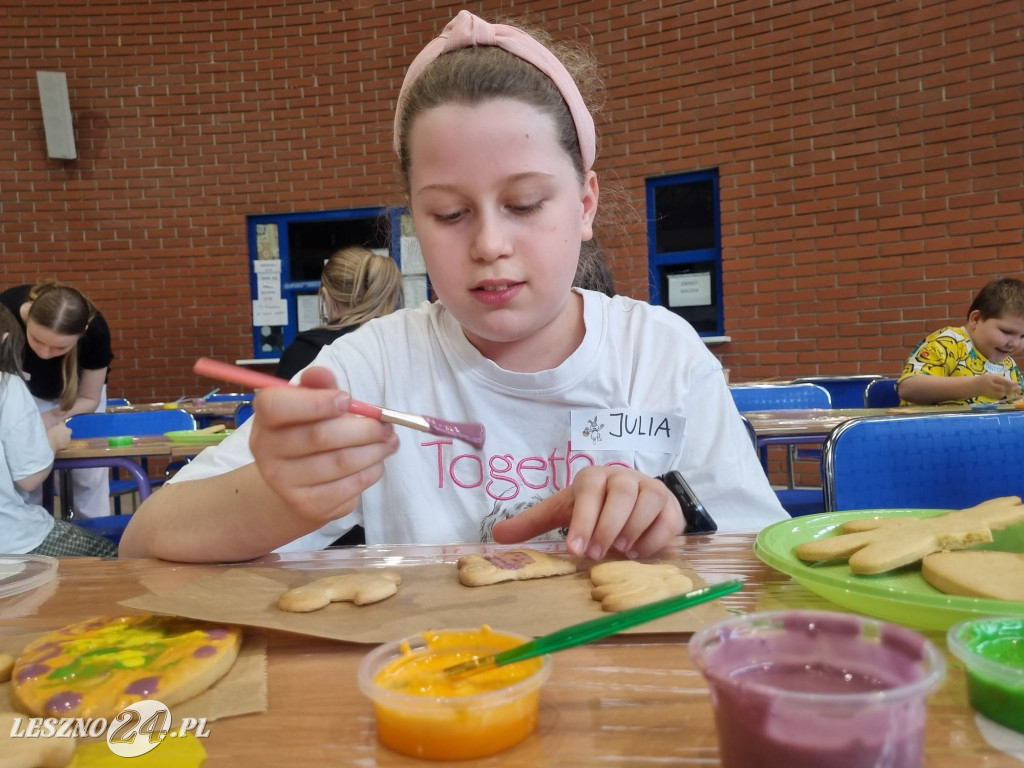 Spotkanie z Zajączkiem Stowarzyszenia Dzieciom Niepełnosprawnym