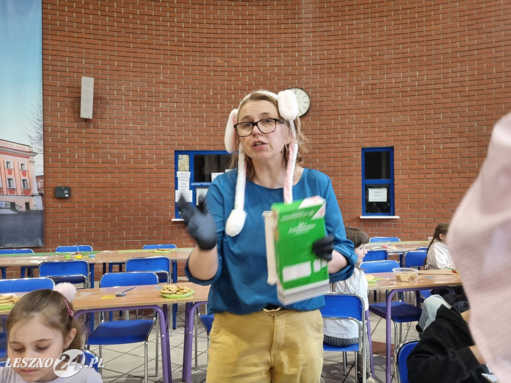 Spotkanie z Zajączkiem Stowarzyszenia Dzieciom Niepełnosprawnym